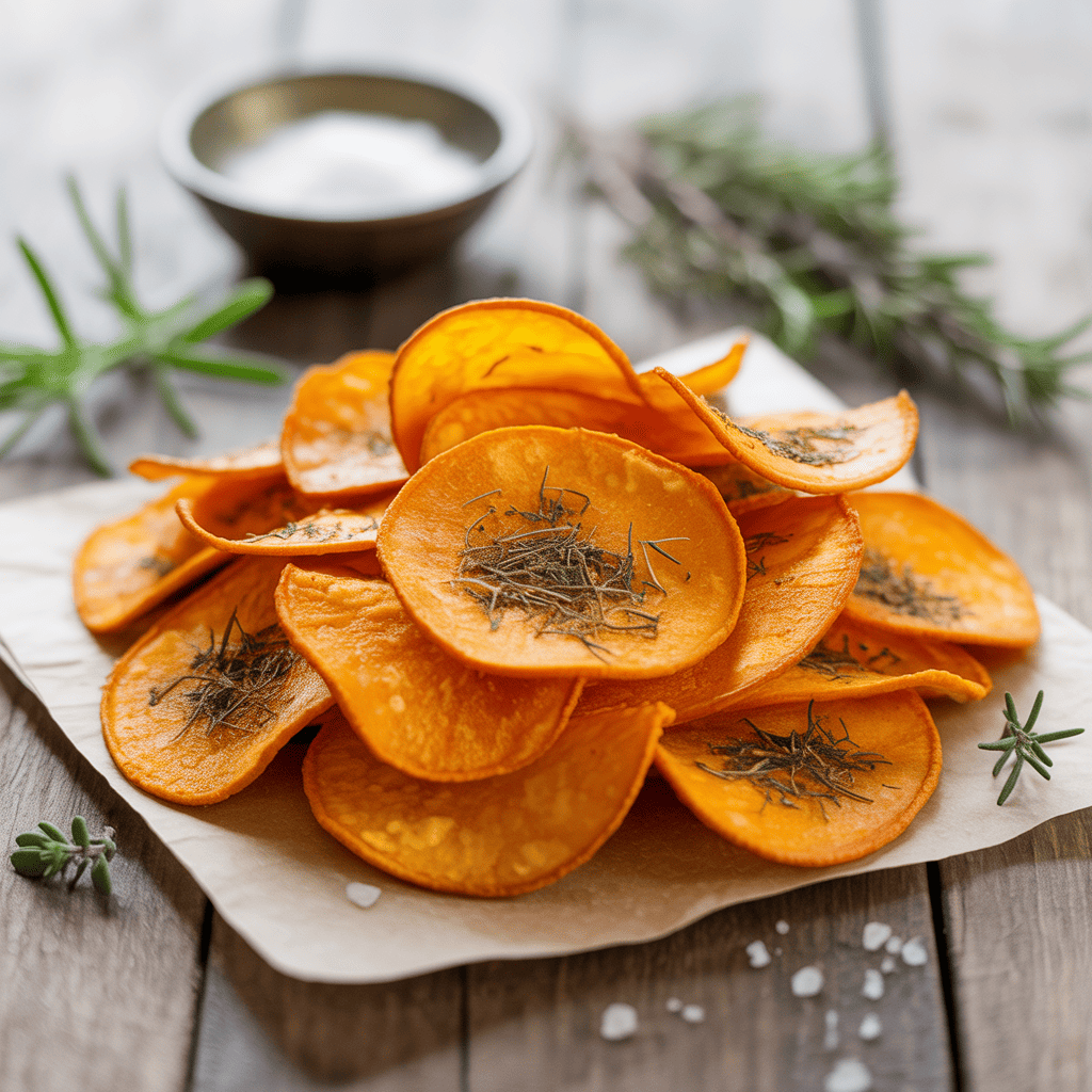 Chips de Batata-Doce