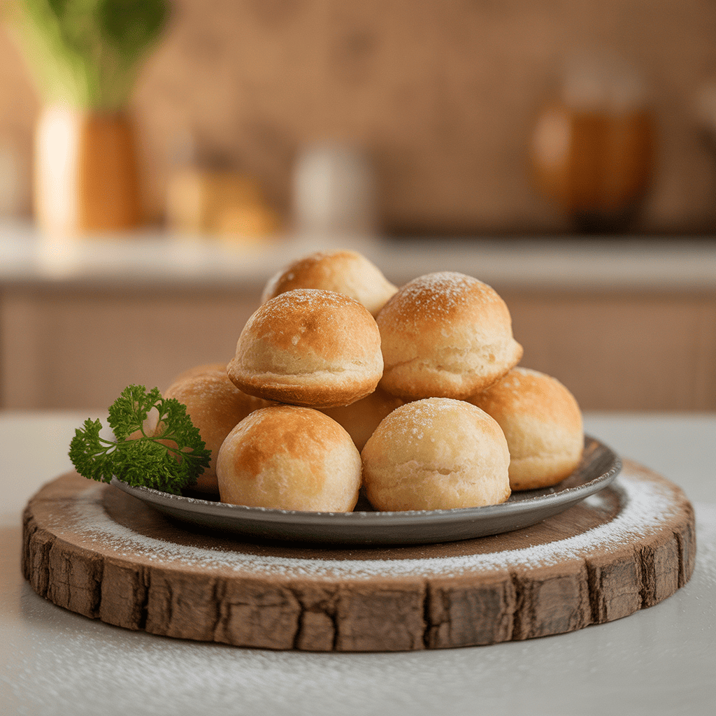 Mini Pão de Queijo Vegano